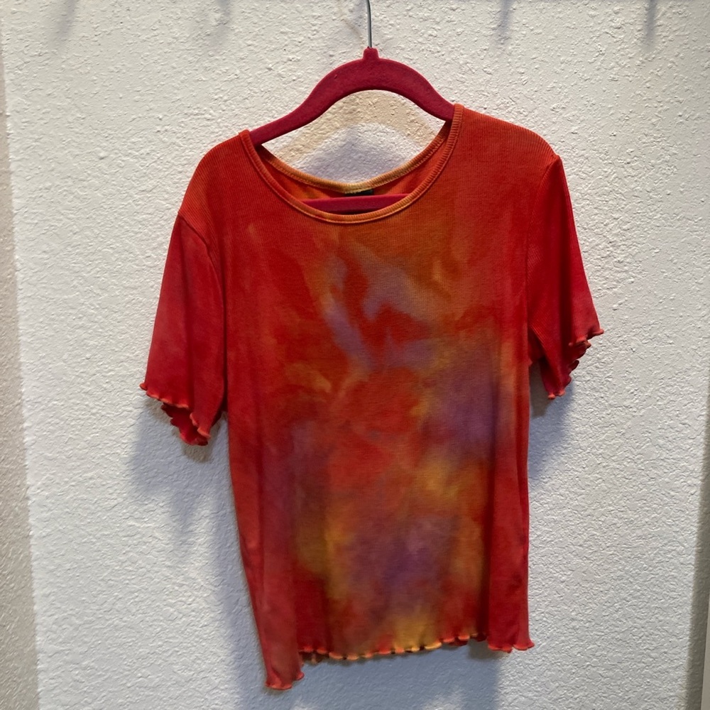 Womens tie dye tee